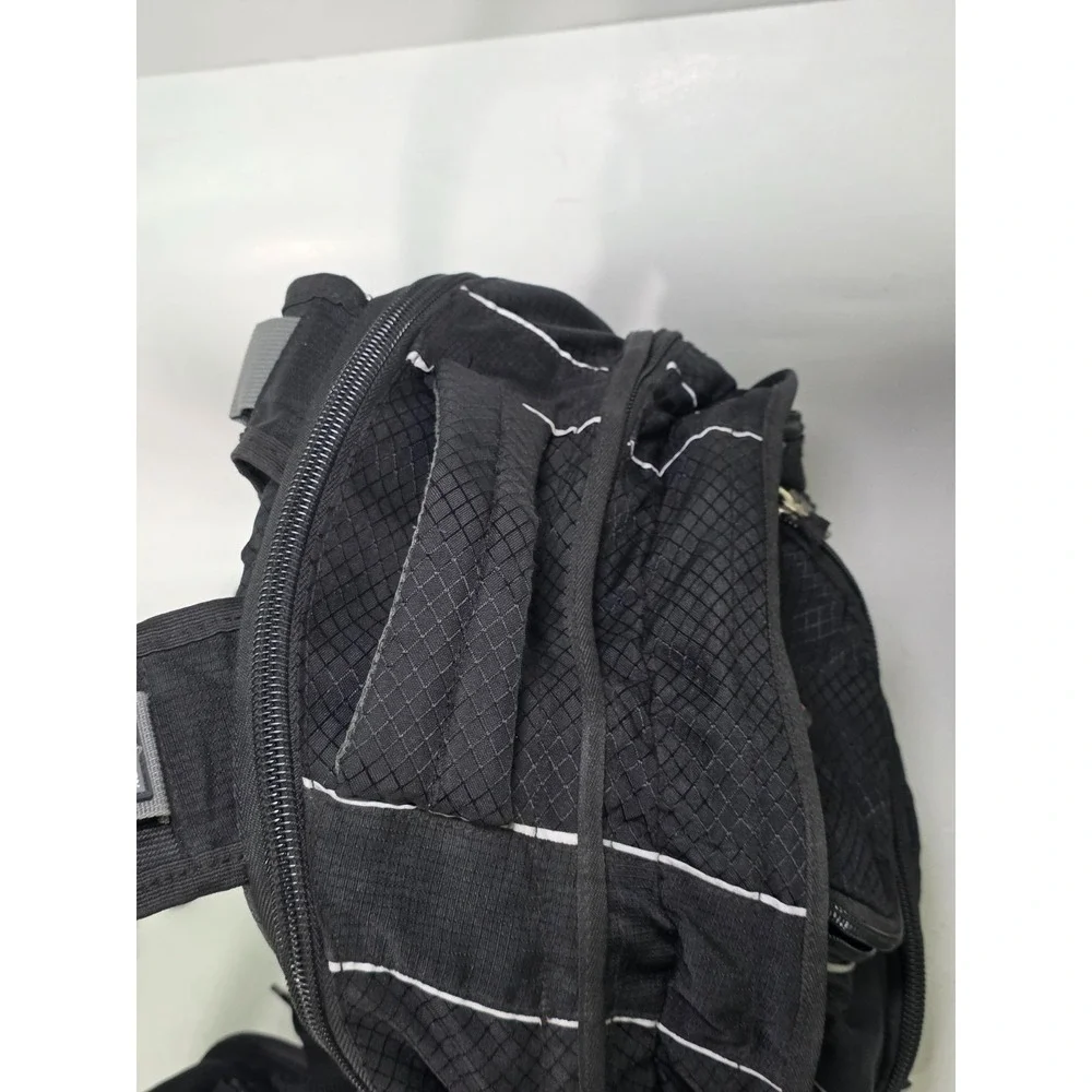 High Sierra Laptop Backpack Black Multi Compartments Travel Gym Zip Pockets‎